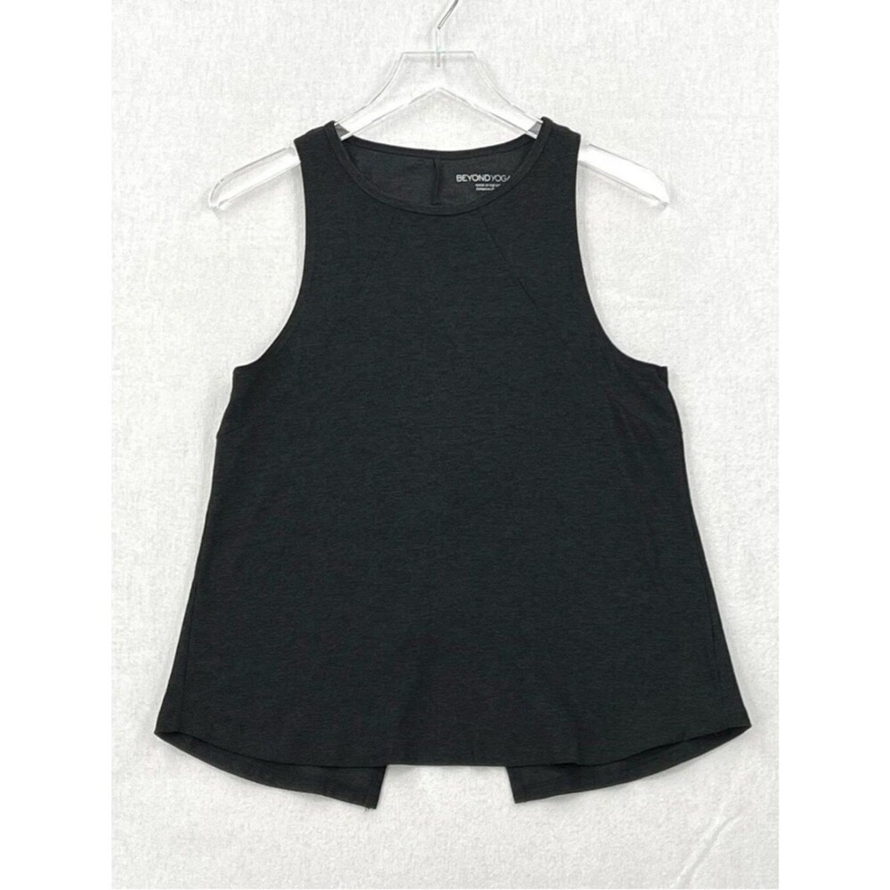 Beyond Yoga Black Sleeveless A-Line Tank XS NWT